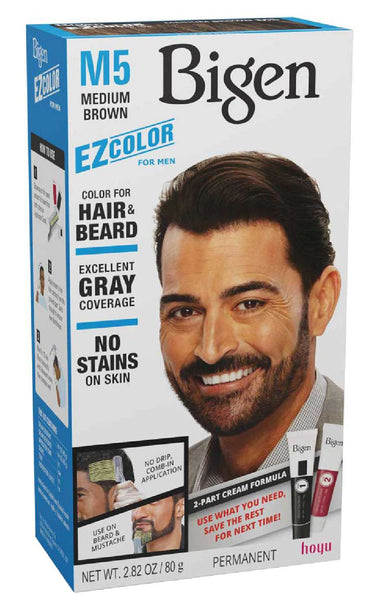 Bigen EZ Color for Men – M5 Medium Brown - ANNS BEAUTY SUPPLY